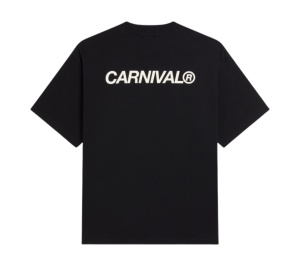 Buy Carnival Classic Logo Boxy T-Shirt Black at Sasom – Authentic and Ready to Ship