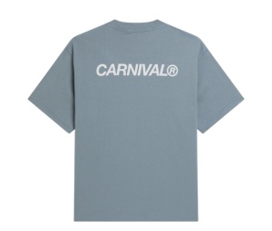 Buy Carnival Classic Logo Boxy T-Shirt Grey at Sasom – Authentic and Ready to Ship