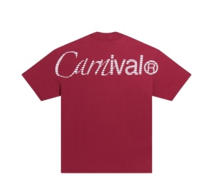 Buy Carnival Merge Ovs T-Shirt Wine Red FW25 at Sasom – Authentic and Ready to Ship