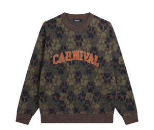 Buy Carnival Paws Knitted Sweater Olive at Sasom – Authentic and Ready to Ship