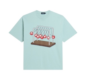 Buy Carnival Pendulum Ovs T-shirt  Light Blue FW25 at Sasom – Authentic and Ready to Ship