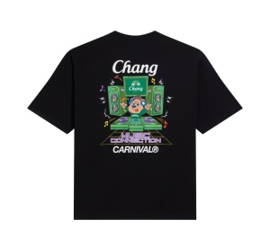 Buy Carnival x Chang Music Connection T-shirt Black Black at Sasom – Authentic and Ready to Ship