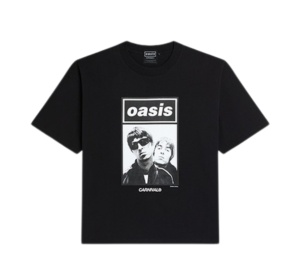 Buy Carnival X Oasis Definitely Maybe Ovs T-shirt Black at Sasom – Authentic and Ready to Ship