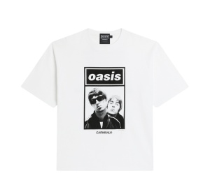 Buy Carnival x Oasis Definitely Maybe Ovs T-Shirt White at Sasom – Authentic and Ready to Ship