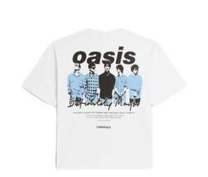Buy Carnival X Oasis Iconic Ovs T-shirt White at Sasom – Authentic and Ready to Ship