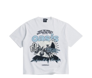 Buy Carnival X Oasis The Debut Ovs T-shirt White at Sasom – Authentic and Ready to Ship