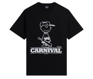 Buy Carnival X Peanuts Charlie Brown Washed T-Shirt Black at Sasom – Authentic and Ready to Ship