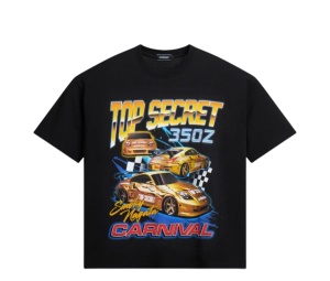Buy Carnival x Top Secret 350z Ovs T-Shirt Black at Sasom – Authentic and Ready to Ship