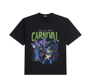 Buy Carnival X Yugioh Dark Magicians Ovs T-shirt Black at Sasom – Authentic and Ready to Ship