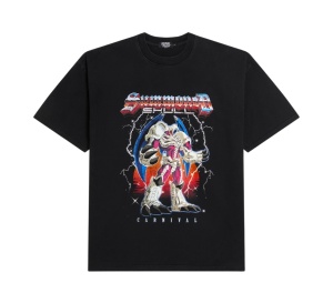 Buy Carnival X Yugioh Summoned Skull Ovs T-shirt Black at Sasom – Authentic and Ready to Ship