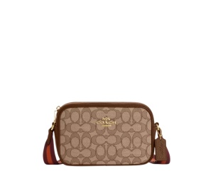 Buy Coach Mini Jamie Camera Bag Khaki Saddle Multicolor Im at Sasom – Authentic and Ready to Ship