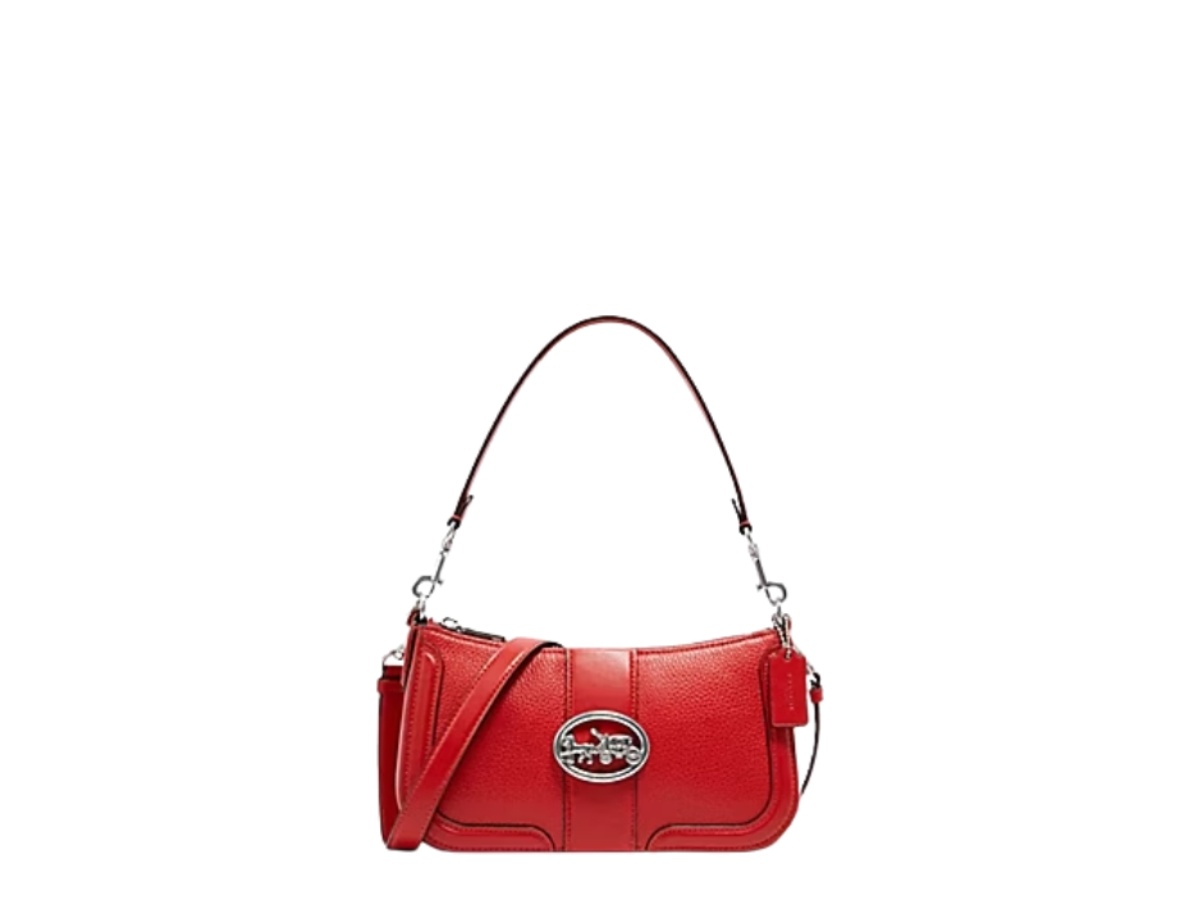 Coach Georgie Baguette Bright Poppy Shop Authentic at SASOM