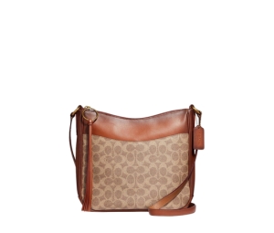 Buy Coach Chaise Crossbody In Signature Canvas With Metal Hardware Tan-Rust-Gold at Sasom – Authentic and Ready to Ship