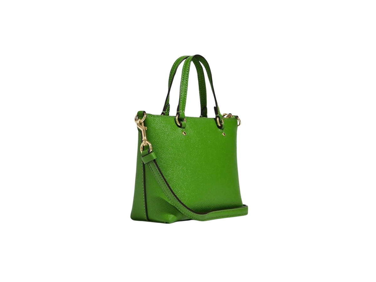 Coach Mini Gallery Crossbody In Crossgrain Leather With Brass 