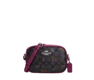 Buy Coach Mini Jamie Camera Bag In Signature Canvas With Silver Tone Hardware Country Floral Print at Sasom – Authentic and Ready to Ship