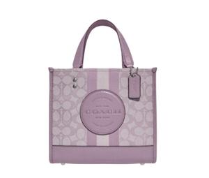 SASOM bags Coach New Coach Original Limited Edition Purple Tote 22 Collection DEMPSEY TOTE 22 IN SIGNATURE JACQUARD WITH STRIPE AND COACH PATCH Check the latest price now