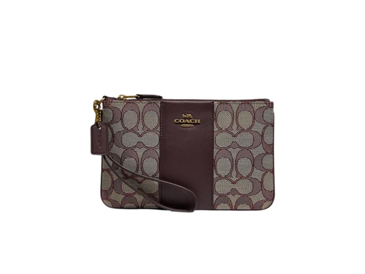 Coach small online wristlet