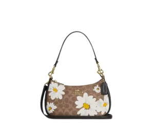 Buy Coach Teri Shoulder Bag In Signature Canvas With Floral Print Tan at Sasom – Authentic and Ready to Ship