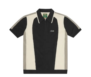 Buy Corteiz Soprano Knit Polo Black at Sasom – Authentic and Ready to Ship