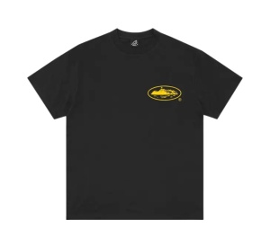 Corteiz 5 Starz Alcatraz Tee Black Shop Authentic at SASOM