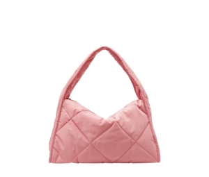 COS Diamond Quilted Shoulder Bag Pink