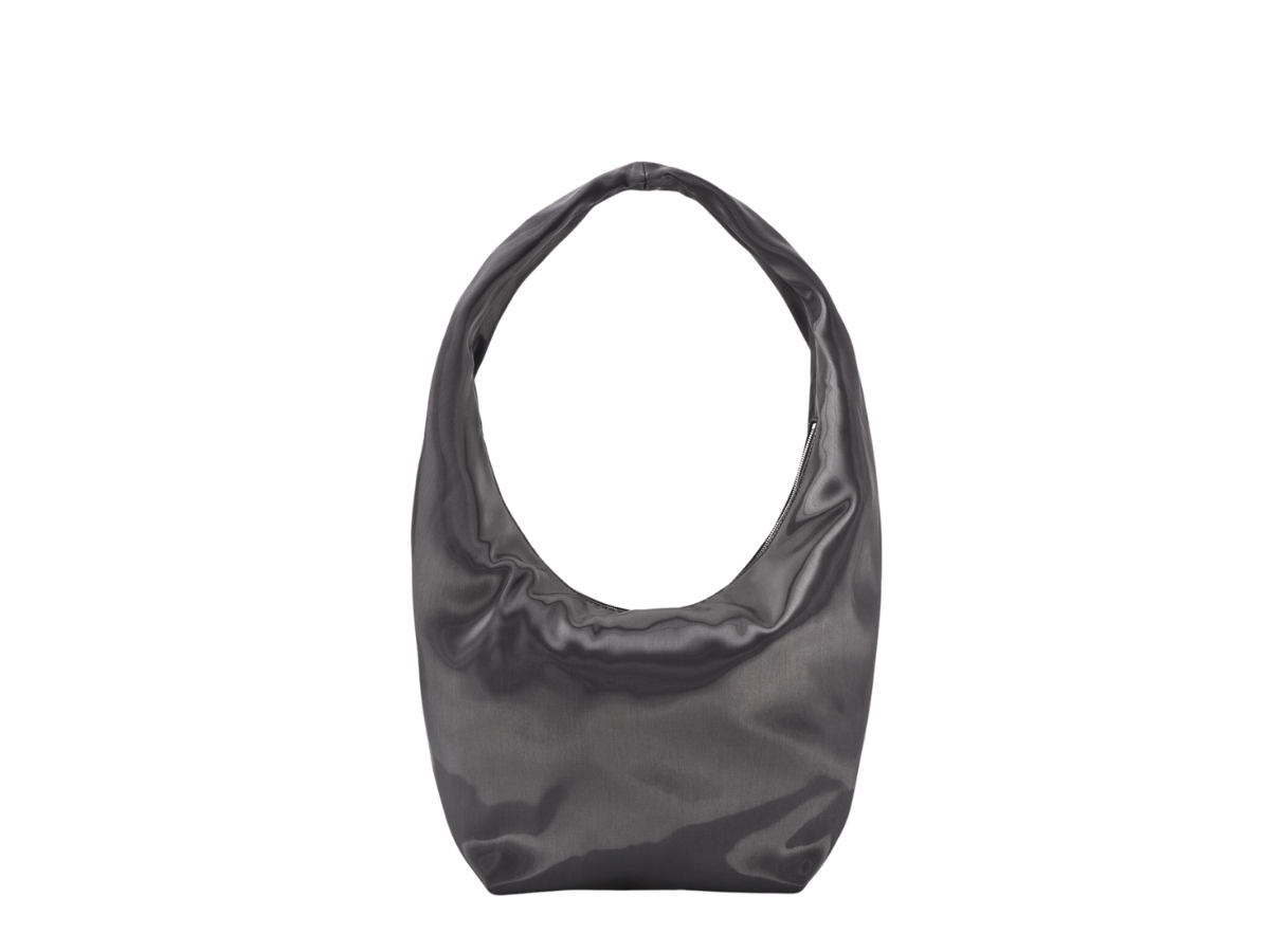 COS High-Shine Shoulder Bag Navy Shop Authentic at SASOM