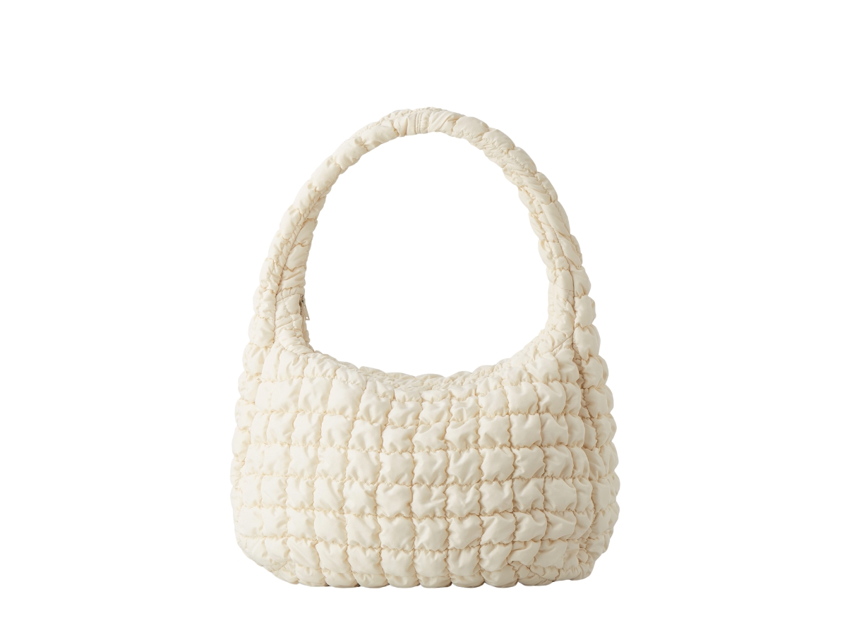 COS Oversized Quilted Crossbody Bag Beige | ของแท้