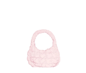 Buy Cos Quilted Micro Bag In Cotton Canvas Pink at Sasom – Authentic and Ready to Ship