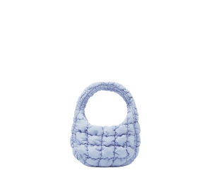 COS Quilted Micro Bag Powder Blue