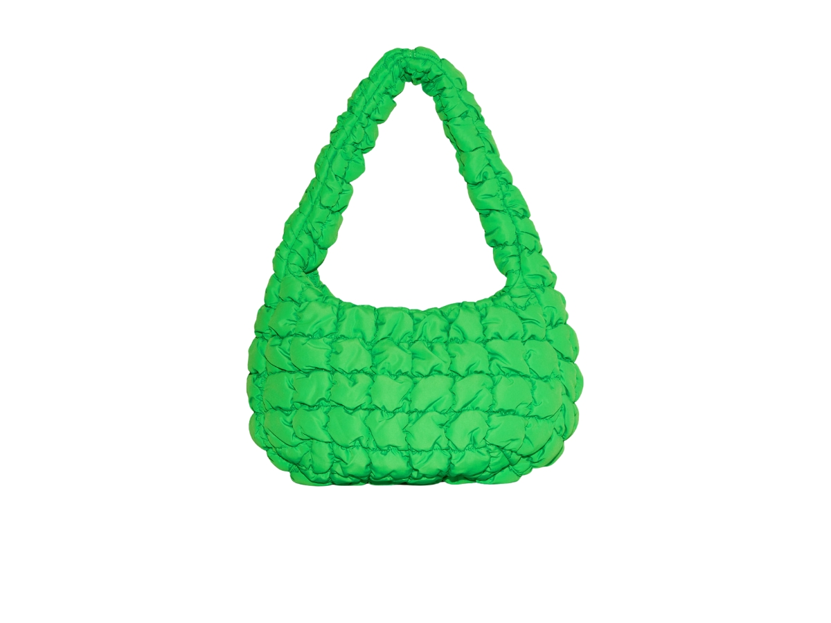 SASOM | bags COS Quilted Mini Bag Bright Green Check the latest price now!