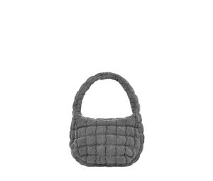 Buy COS Quilted Mini Bag Grey Denim at Sasom – Authentic and Ready to Ship