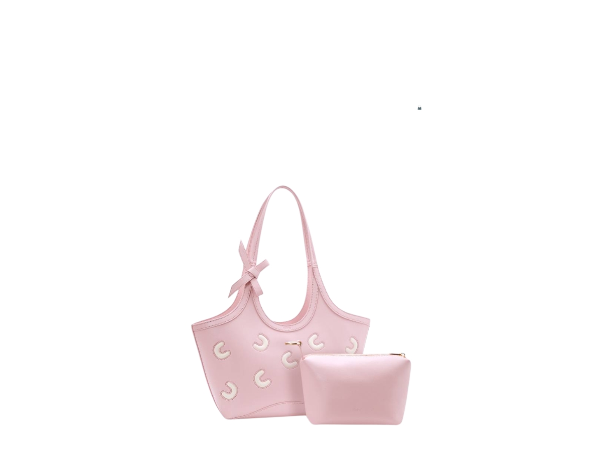 Buy Cozii Small Colbie Tote Bag Pink Velvet at Sasom – Authentic and Ready to Ship