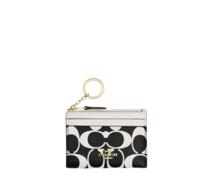 Buy Coach Mini Skinny ID Case In Signature Canvas Black at Sasom – Authentic and Ready to Ship