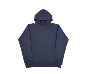 Buy Chrome Hearts Paper Jam Triple Cross Patch Hoodie Blue at Sasom – Authentic and Ready to Ship