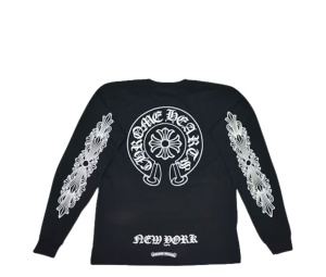Buy Chrome Hearts New York Exclusive L/S T-Shirt Black at Sasom – Authentic and Ready to Ship