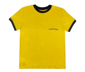 Buy Chrome Hearts Horseshoe Logo Short Tee Yellow at Sasom – Authentic and Ready to Ship