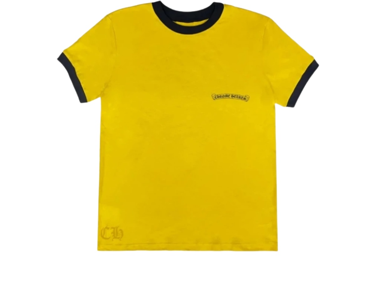https://d2cva83hdk3bwc.cloudfront.net/crh-tsachhlsty-chrome-hearts-horseshoe-logo-short-tee-yellow-1.jpg