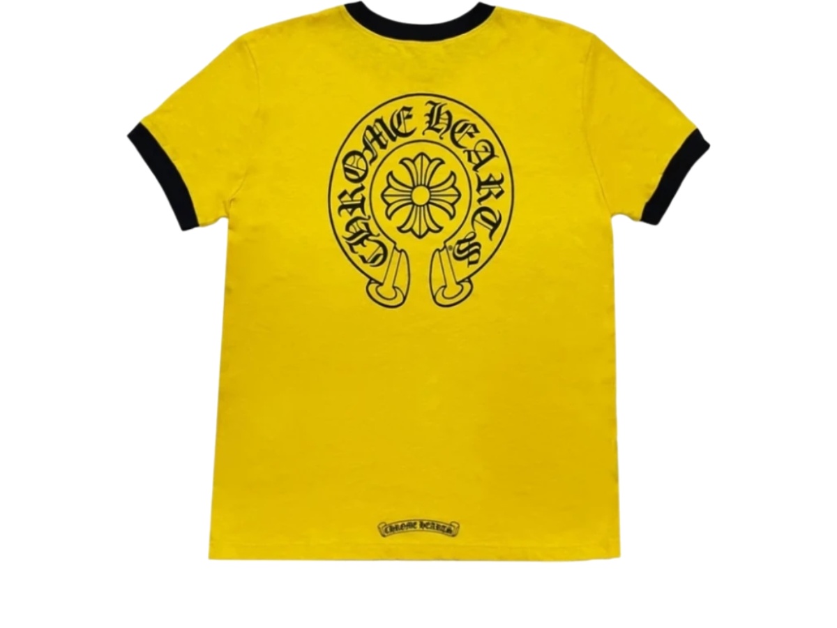 https://d2cva83hdk3bwc.cloudfront.net/crh-tsachhlsty-chrome-hearts-horseshoe-logo-short-tee-yellow-2.jpg