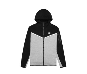 Buy Nike Sportswear Tech Fleece Black Dark Grey Heather White at Sasom – Authentic and Ready to Ship