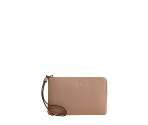 Buy Coach Corner Zip Wristlet Taupe at Sasom – Authentic and Ready to Ship