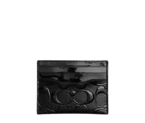 Buy Coach Slim Id Card Case Black at Sasom – Authentic and Ready to Ship