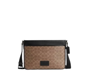 Buy Coach District Crossbody Bag In Signature Canvas calf leather Black at Sasom – Authentic and Ready to Ship