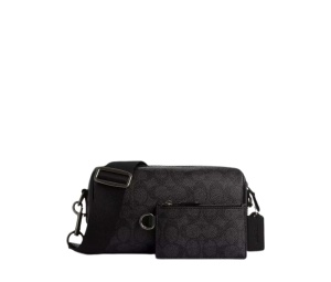 Buy Coach Axel Crossbody Charcoal Gunmetal at Sasom – Authentic and Ready to Ship