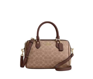 Buy Coach Rowan Satchel Bag In Signature Canvas at Sasom – Authentic and Ready to Ship