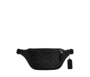 Buy Coach Warren Mini Belt Bag In Signature Canvas With Silver Tone Hardware Black at Sasom – Authentic and Ready to Ship