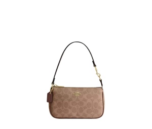 Buy Coach Nolita 19 In Signature Canvas With Gold Hardware Brown Brown Tan at Sasom – Authentic and Ready to Ship