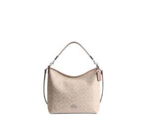 Buy Coach Laurel Large Shoulder Bag In Signature Canvas at Sasom – Authentic and Ready to Ship