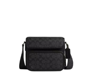 Buy Coach Sullivan Flap Crossbody Bag In Signature Canvas at Sasom – Authentic and Ready to Ship