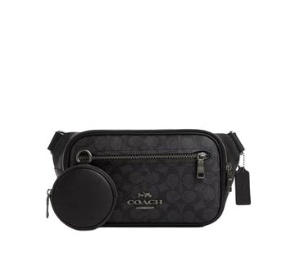Buy Coach Elias Belt Bag In Signature Canvas Black at Sasom – Authentic and Ready to Ship