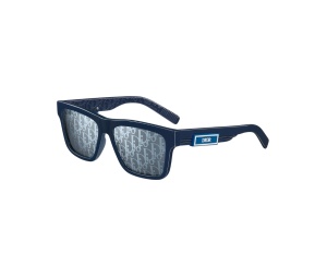 Dior DiorPacific S2U 80B0 Square Sunglasses In Shiny Azure  display picture 2